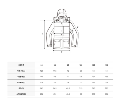 韓國 Discovery Public Barnsley RDS Down Short Padding (鴨絨)【DY208】