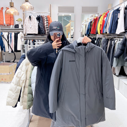 韓國 Eider Cashmere Middle Coat Down Jacket (鵝絨)【ER046】