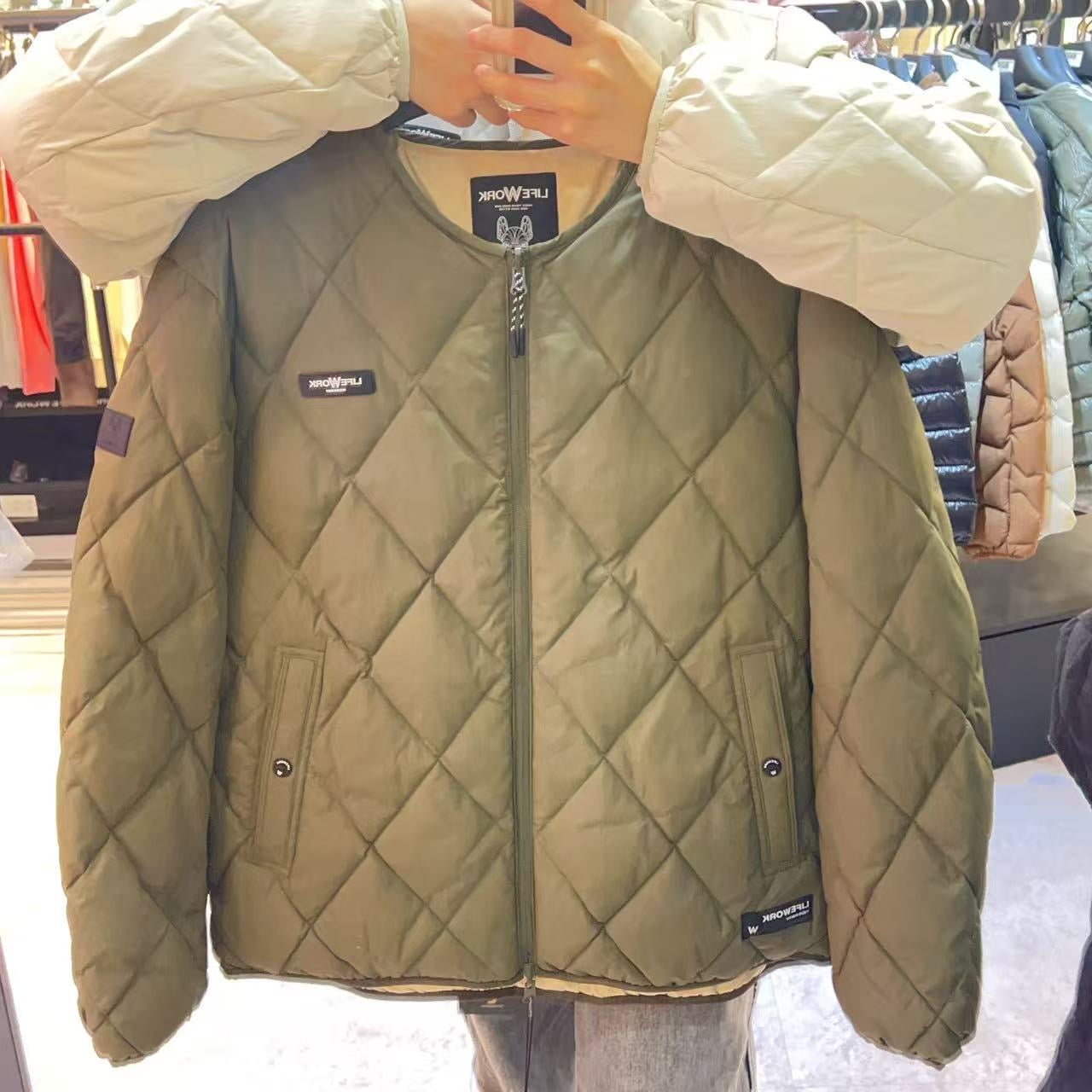 韓國 LifeWork Airy Reversible Down Jumper (鴨絨)【LW038】