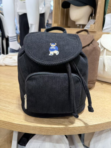 韓國 SPAO Corduroy Mini Backpack【SP252】