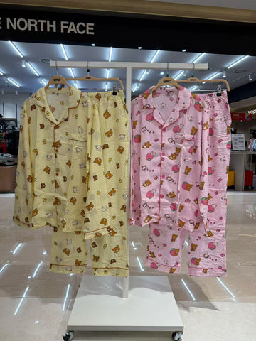 韓國 SPAO Free Time Long Sleeve Pajamas【SP217】