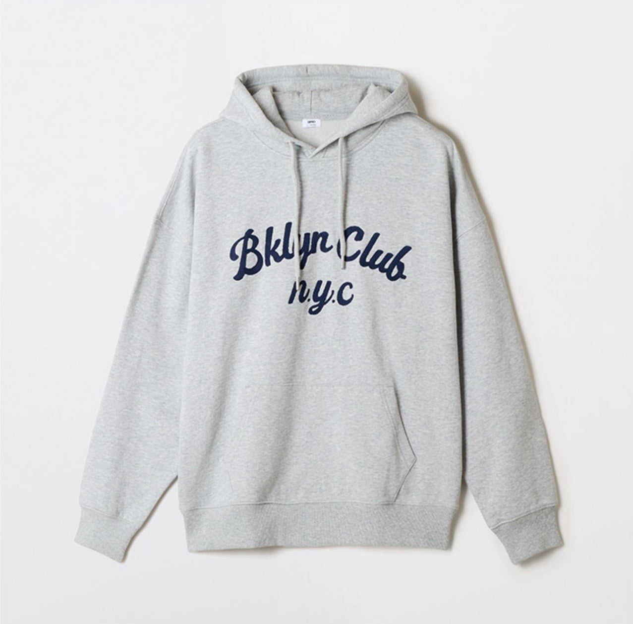韓國 SPAO BROOKLYN Chain Embroidered Hooded Pullover【SP318】