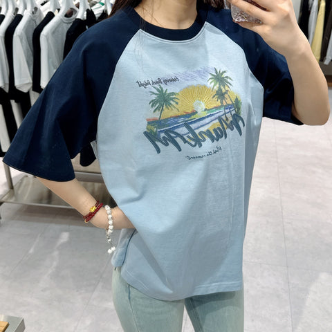 韓國 Markm BEACH TSHIRT【MA078】