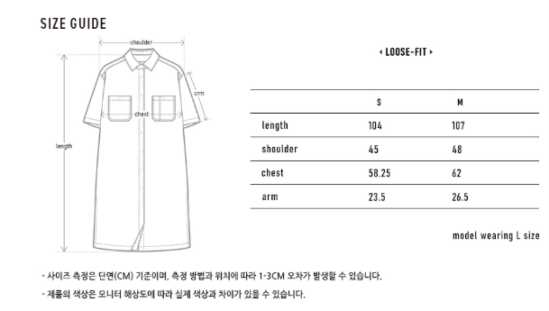 韓國 Markm Women's Nylon Pocket Short Sleeve Shirt Dress【MA168】