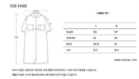 韓國 Markm Women's Nylon Pocket Short Sleeve Shirt Dress【MA168】
