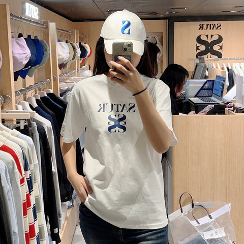 韓國 Satur Satur All Day T-Shirt【SR097】