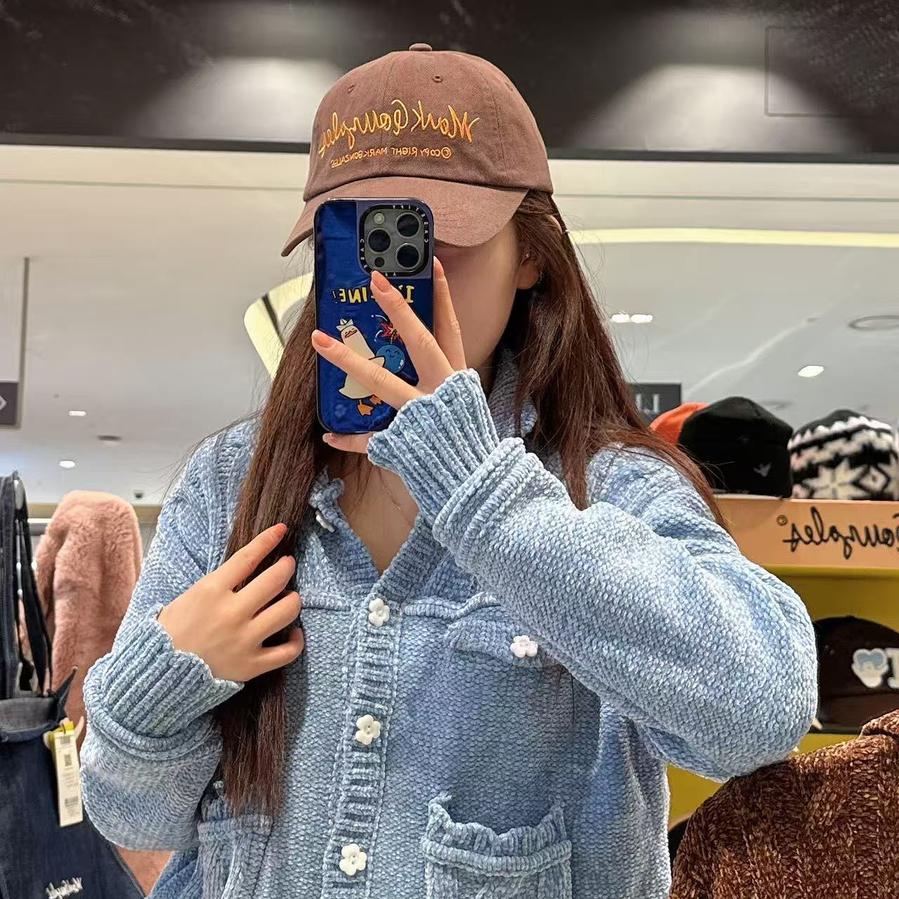 韓國 Mark Gonzales Sign Logo Lettering Ball Cap【MG188】