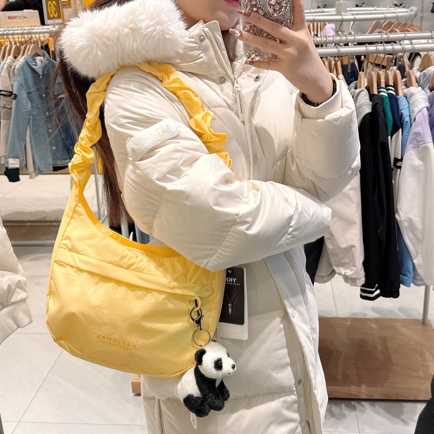 韓國 National Geographic Kids String Crossbody Bag【NG283】