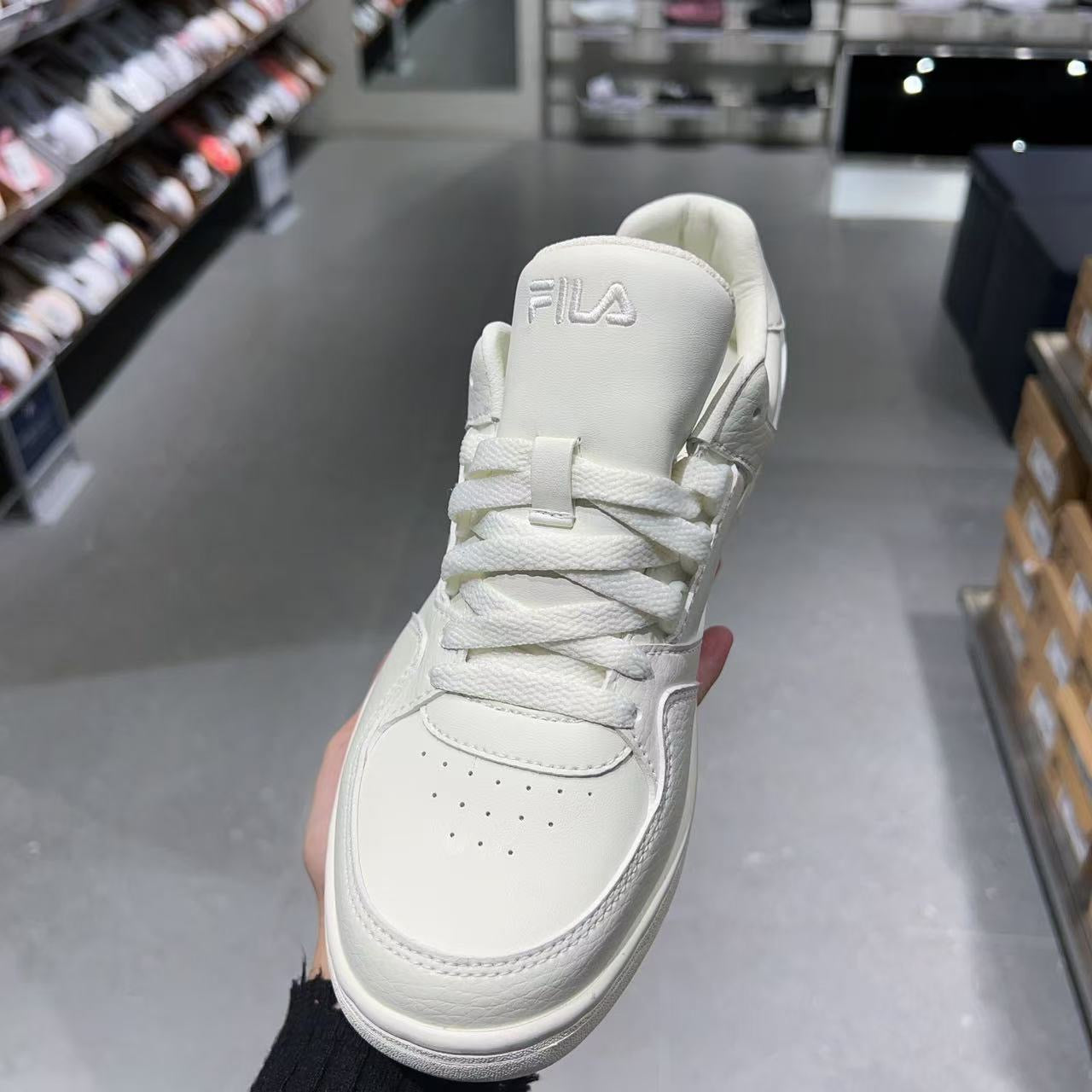 韓國 FILA Unisex Heritage Targa Club Sneakers【FA106】