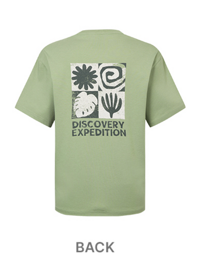 韓國 Discovery Fresh Event Washing Outdoor Frame Graphic Short Sleeve T-Shirt凉爽防晒面料【DY036】
