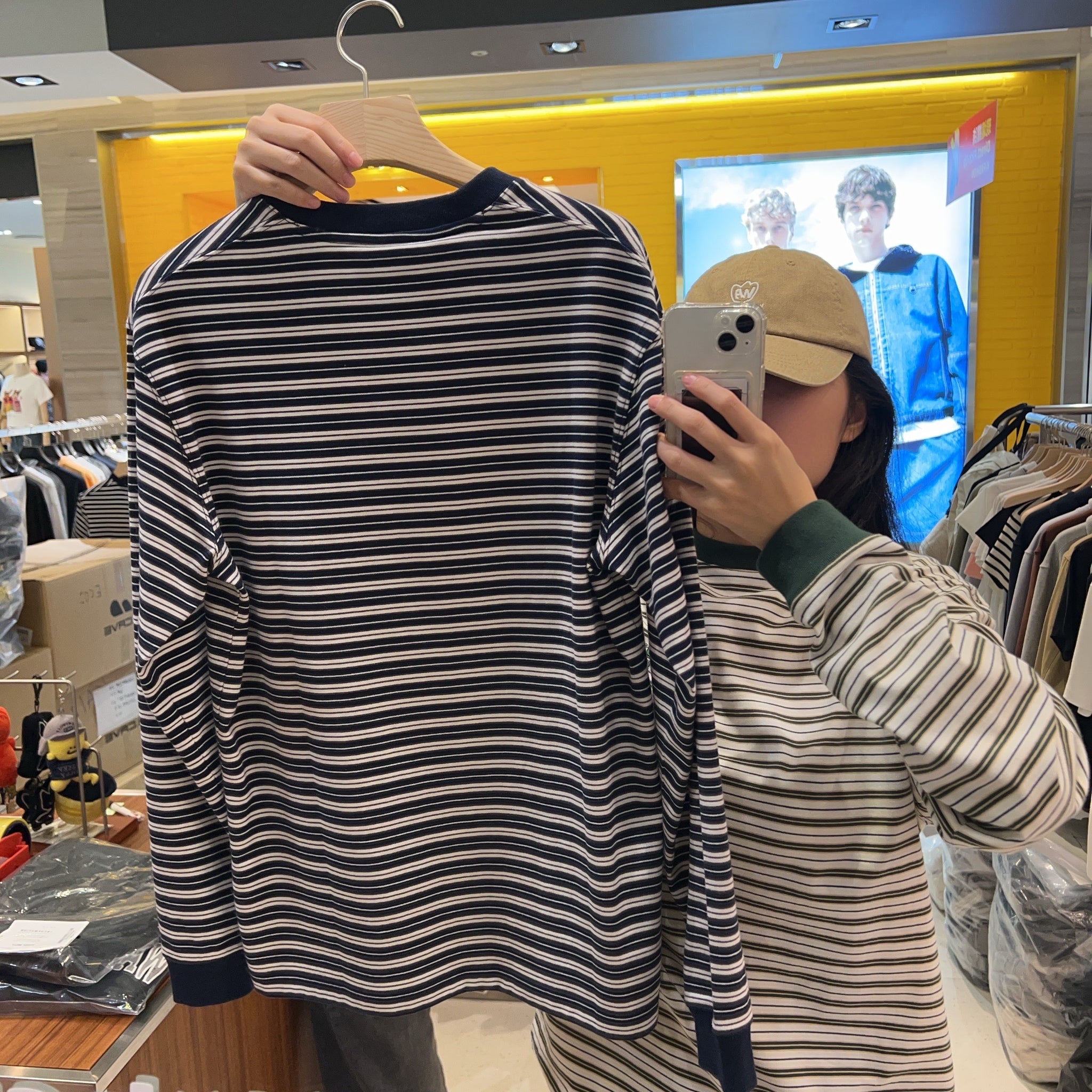韓國 Wacky Willy Striped Long Sleeve【WW013】