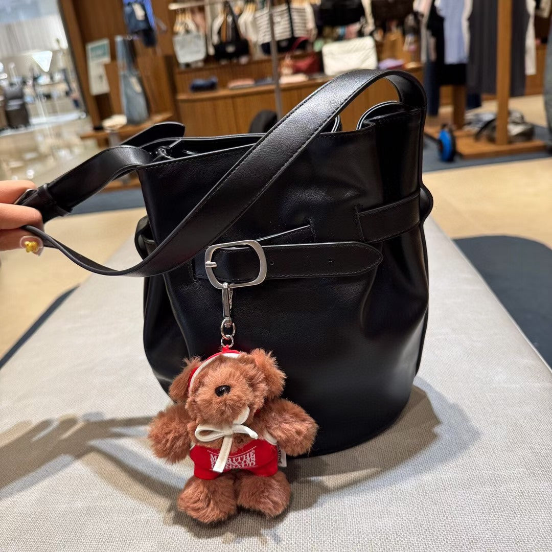 韓國 Marithe Francois Girbaud Strap Bucket Bag【MF706】