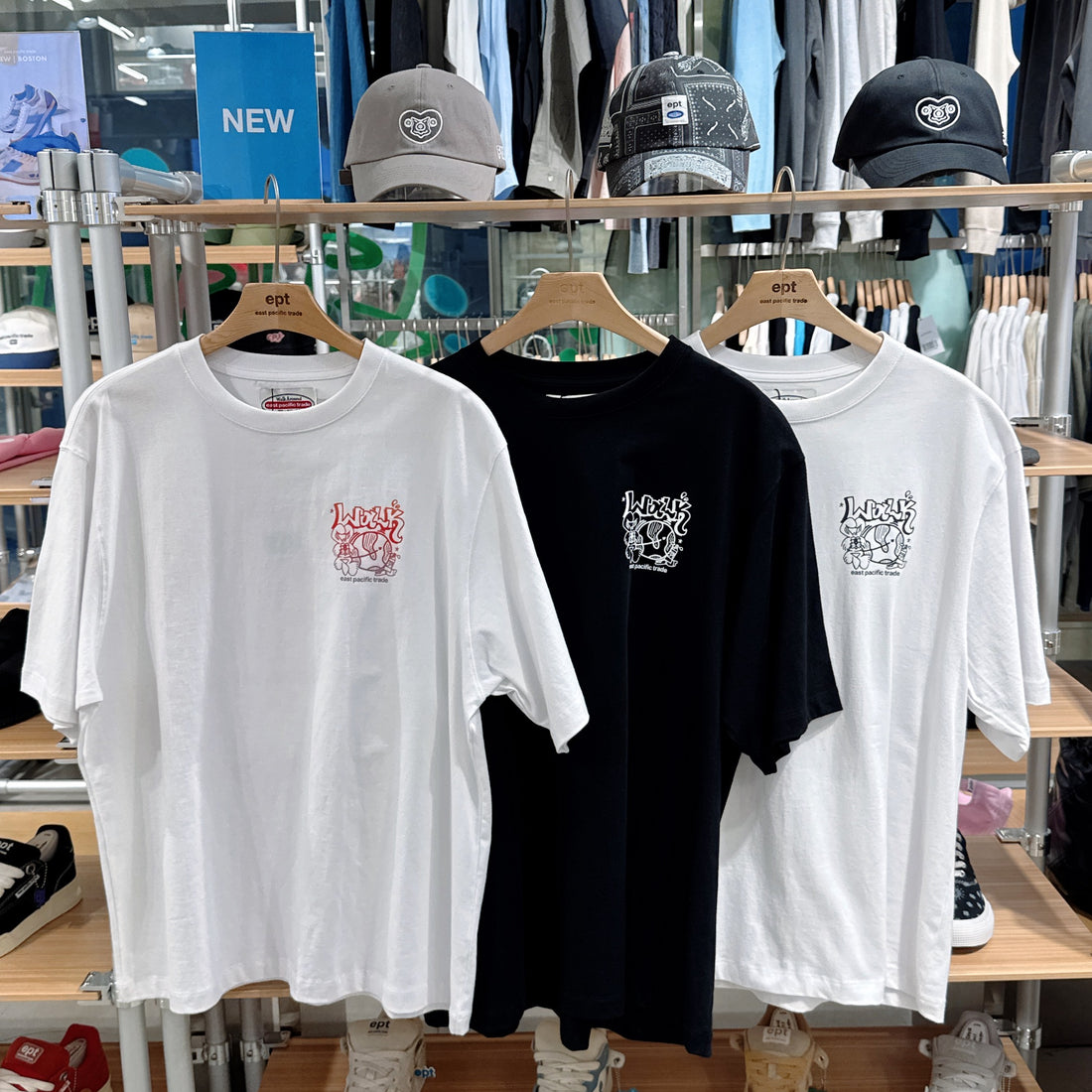 韓國 EPT Walk Around The Word T-shirts【EP050】