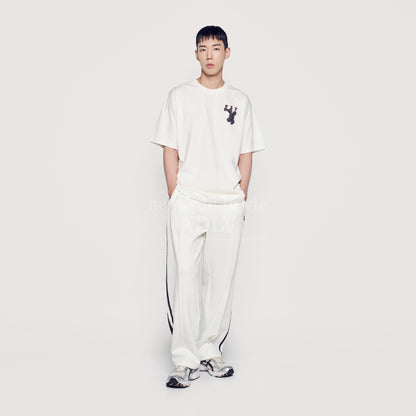 韓國 ADLV FUZZY FONT RABBIT SHORT SLEEVE T-SHIRT【AD004】