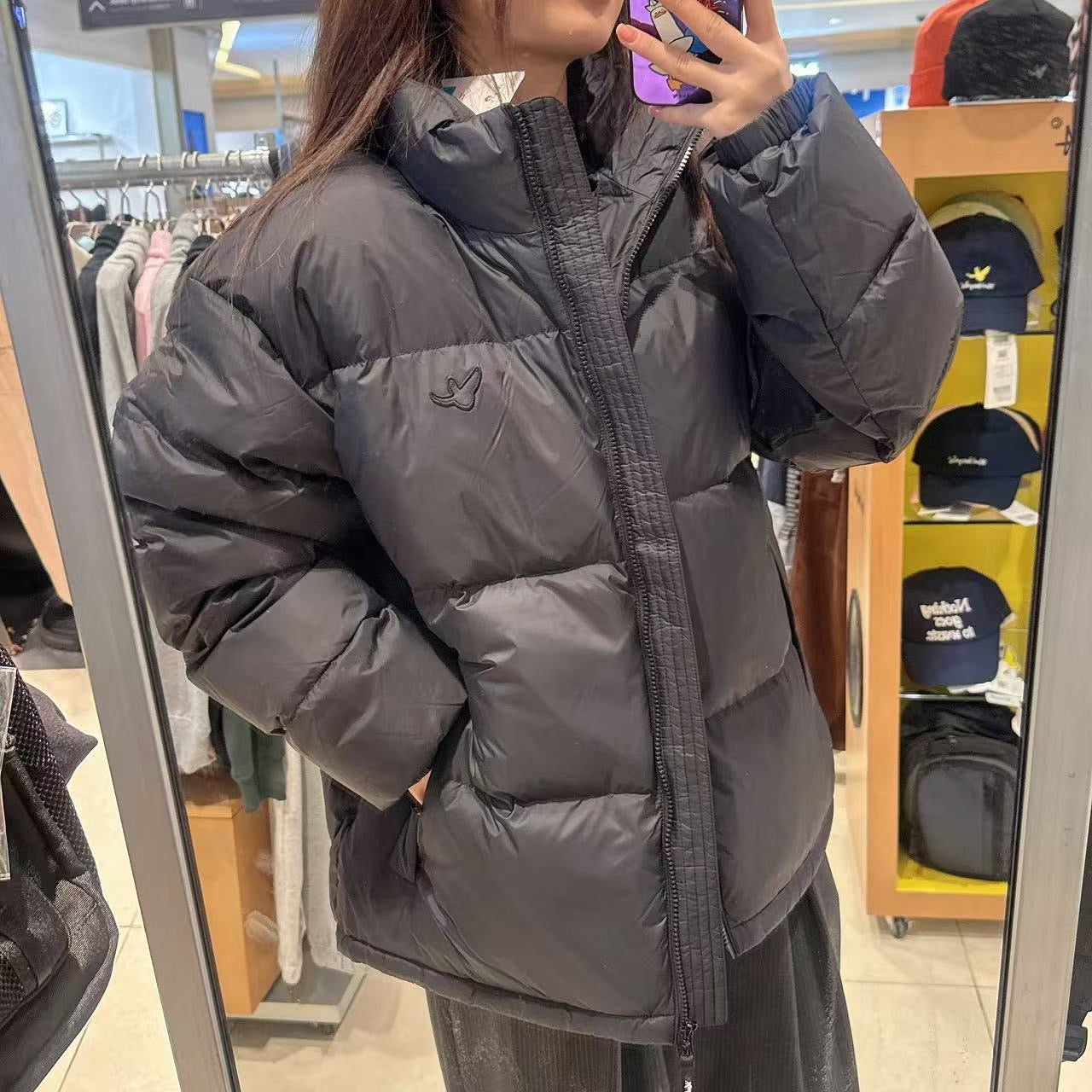 韓國 Mark Gonzales Angel Short Puffer Down Jacket (鴨絨)【MG181】