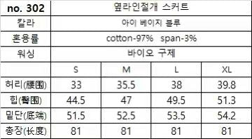 韓國 HowLuk 牛仔裙 (春季款)【H302】