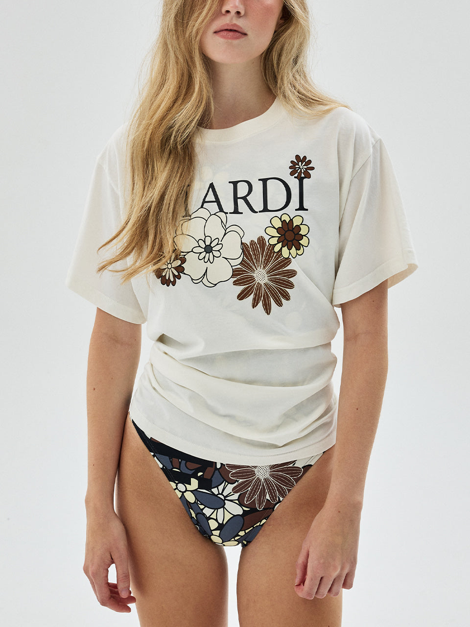 韓國 Mardi Mercredi Tshirt Flower Jardin【MM271】