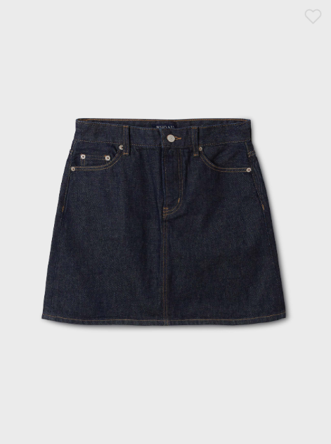韓國 Who.A.U Short Denim Skirt【WA154】