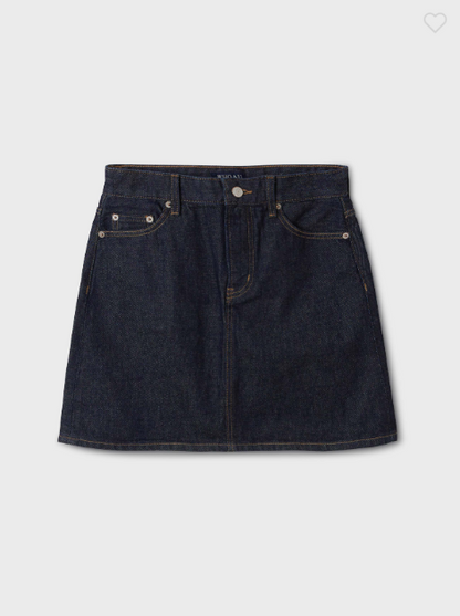 韓國 Who.A.U Short Denim Skirt【WA154】