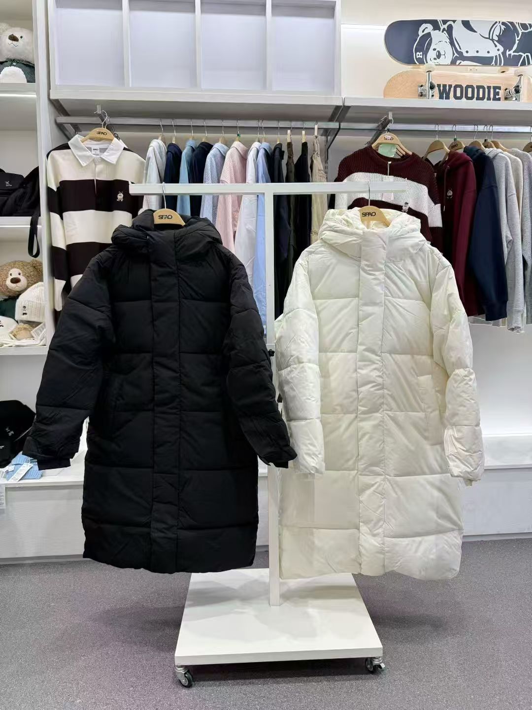 韓國 SPAO Basic Long Padded Jacjet【SP253】