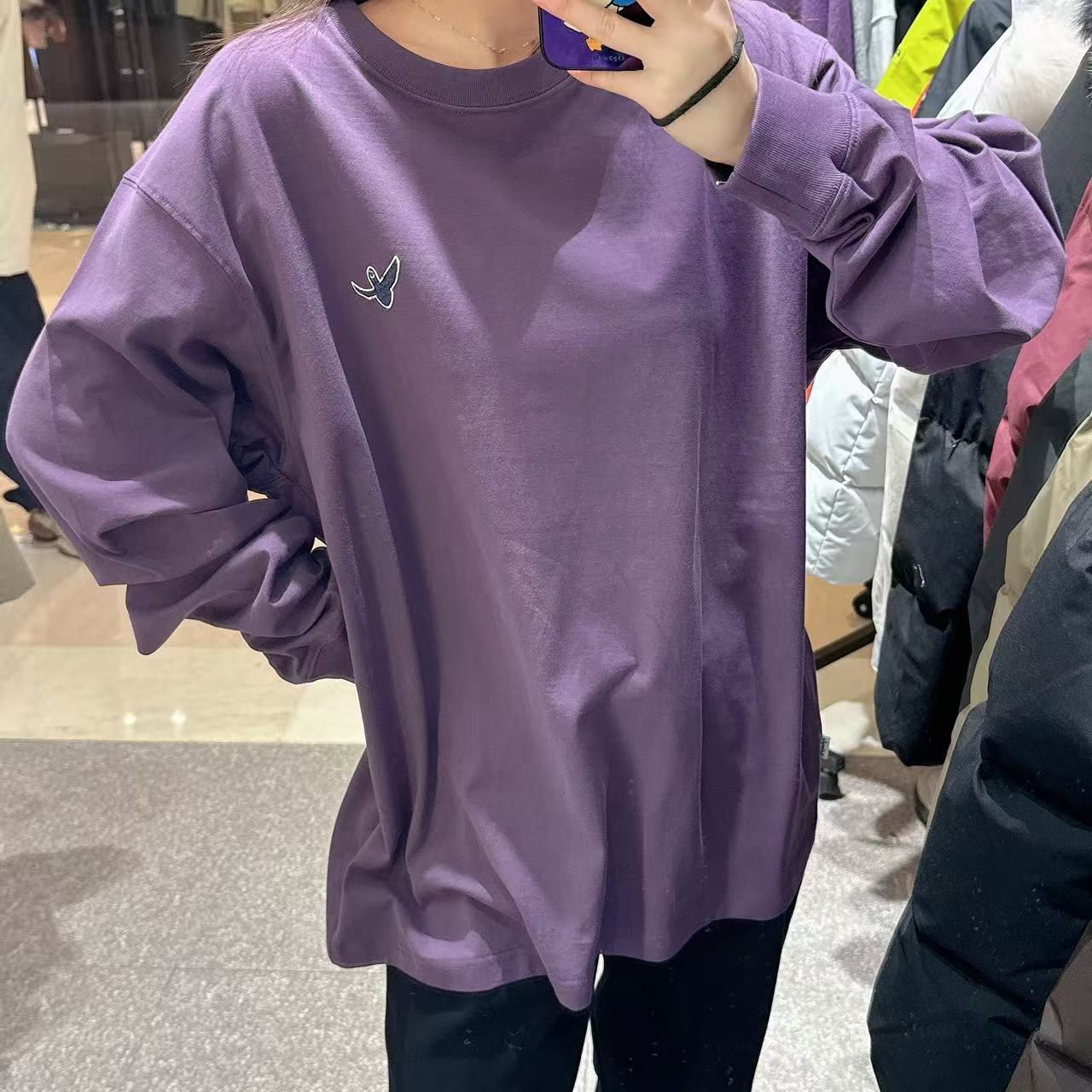 韓國 Mark Gonzales Angel Wappen Long Sleeve T-Shirt【MG222】