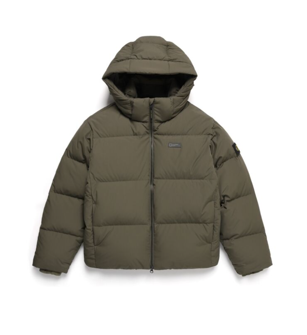 韓國 National Geographic Cayman Short Length Goose Hoodie Down Jumper鵝絨【NG818】