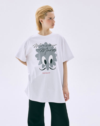 韓國 Mardi Mercredi Unisex Tshirt Monsieur【MM205】