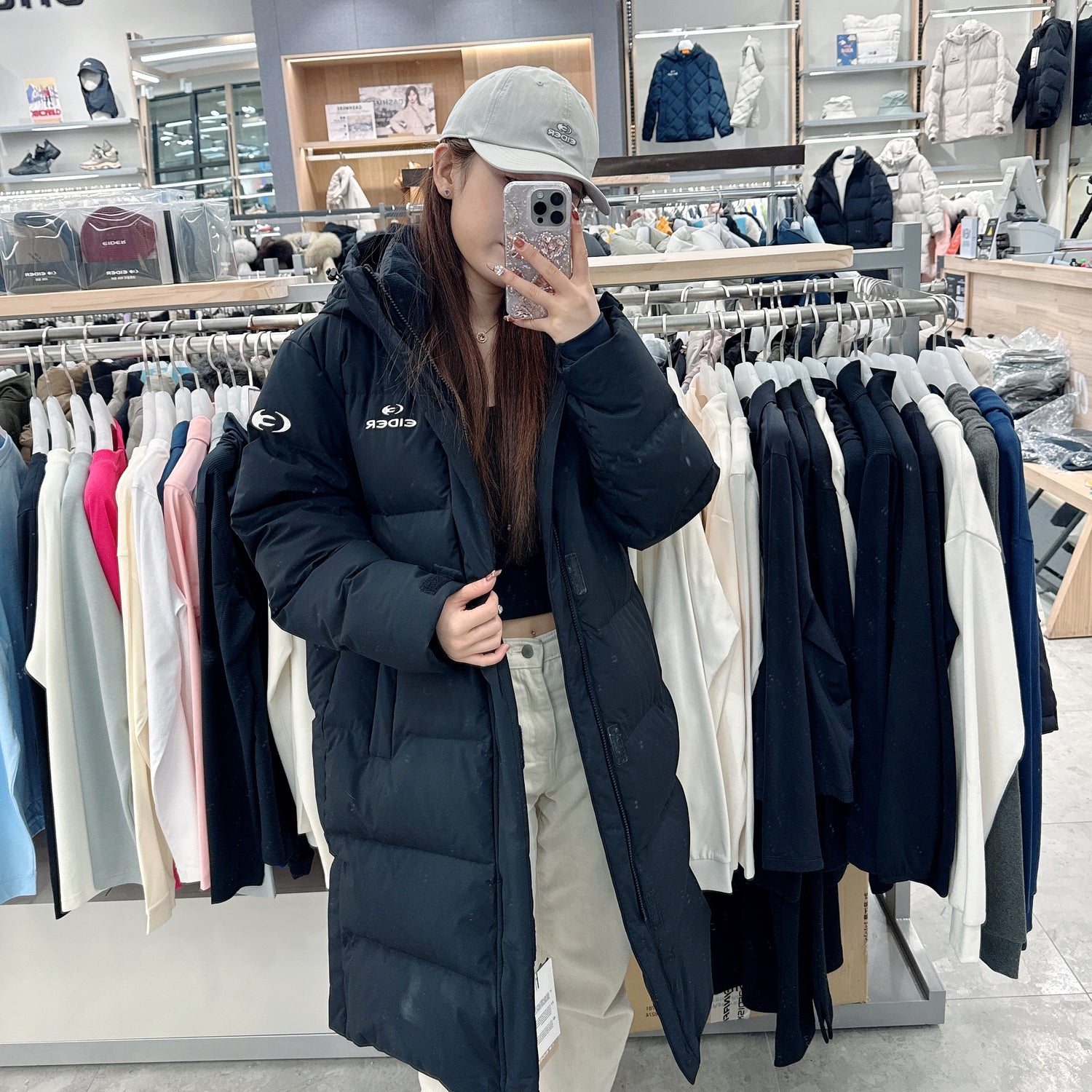 韓國 Eider WINDSTOPPER LONG DOWN JACKET【ER232】