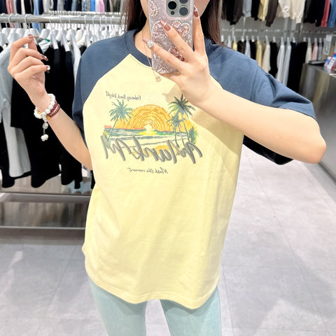 韓國 Markm BEACH TSHIRT【MA078】