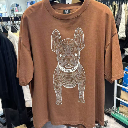 韓國 LifeWork Big Radog Short Sleeved T-shirt【LW042】