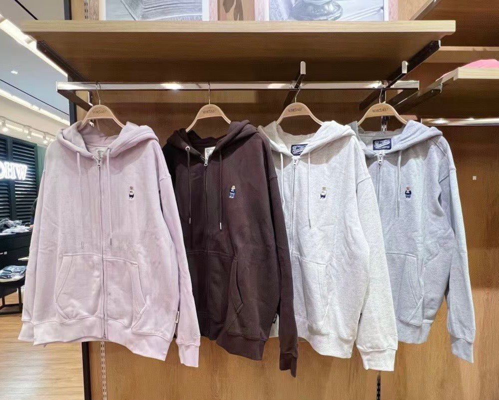 韓國 WhoAU Steve Hood Zip-up【WA030】