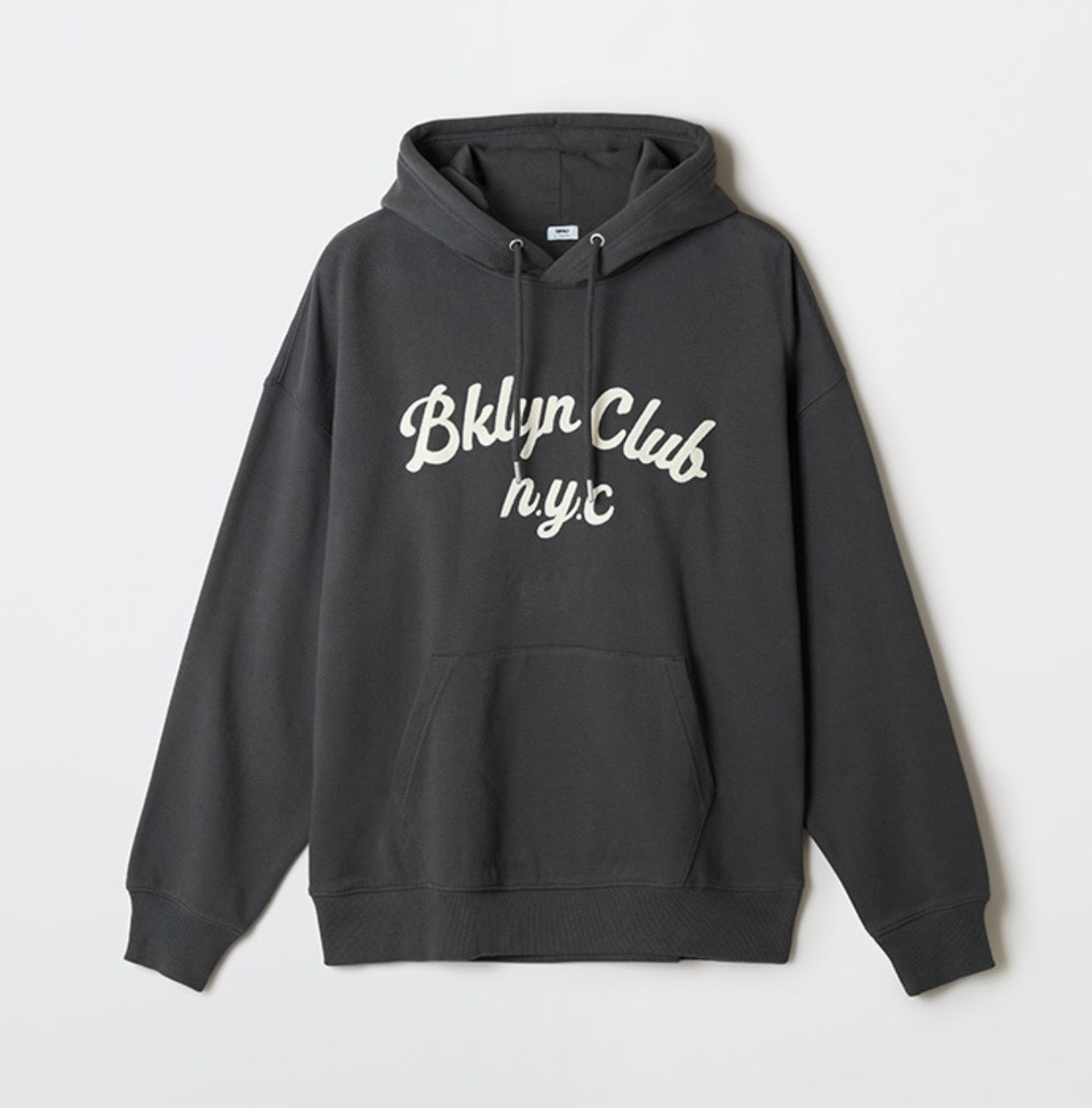 韓國 SPAO BROOKLYN Chain Embroidered Hooded Pullover【SP318】