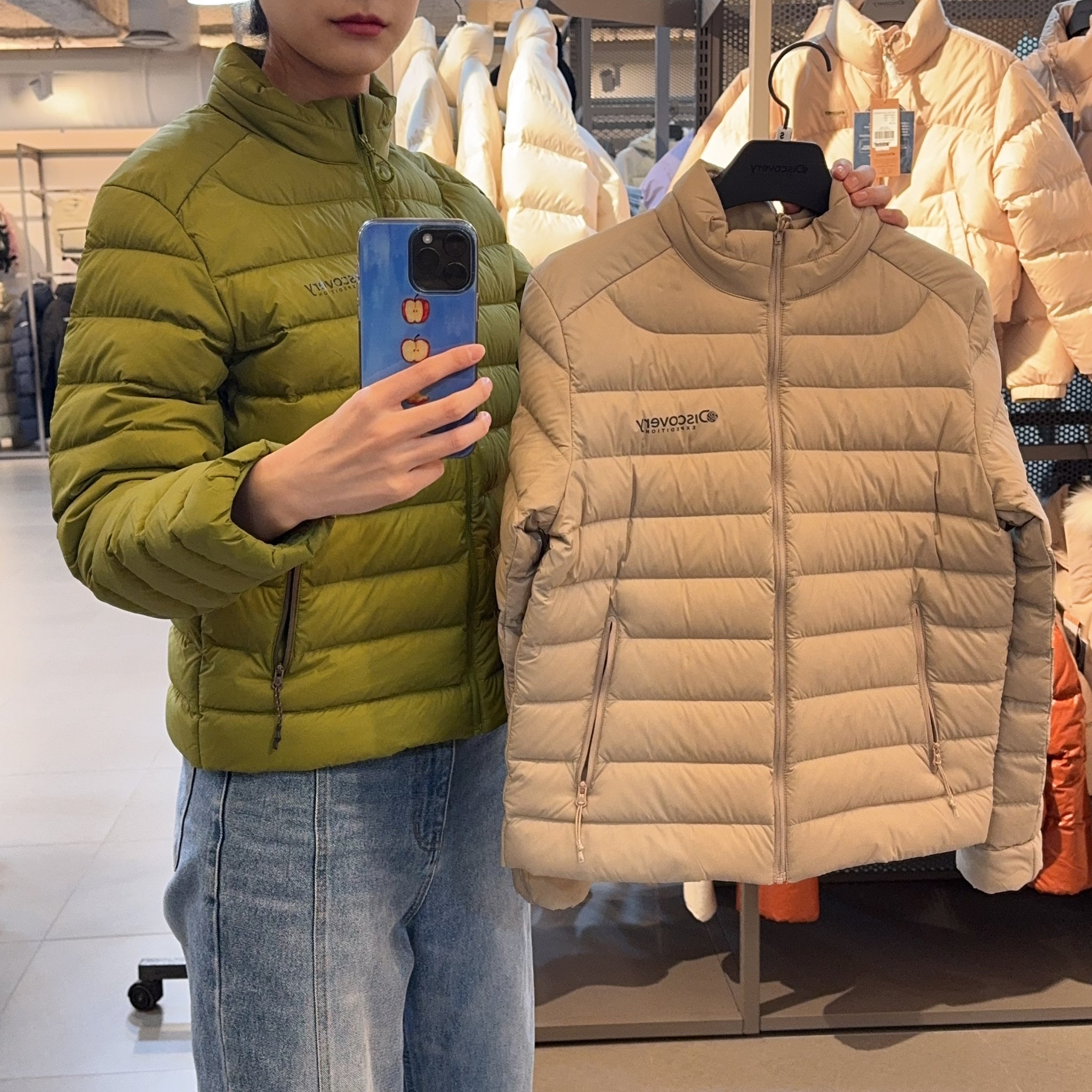 韓國 Discovery Women's Lightweight Goose Down Padding (鵝絨)【DY184】