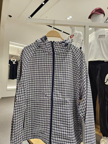 韓國 SPAO Women's Check Windbreaker【SP251】