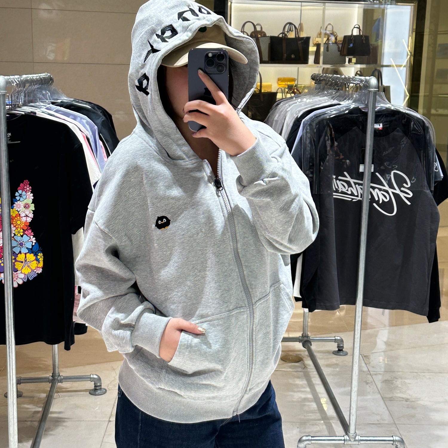 韓國 Pingnara Hoddie Zip-up【PA013】
