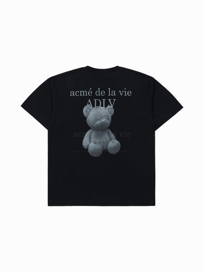 韓國 ADLV FUZZY BEAR SHORT SLEEVE T-SHIRT【AD011】