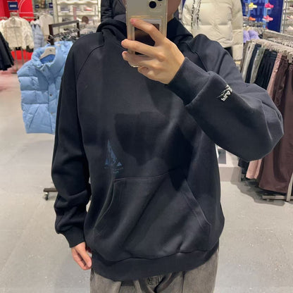 韓國 FILA White Rock Snap Hoodie【FA037】