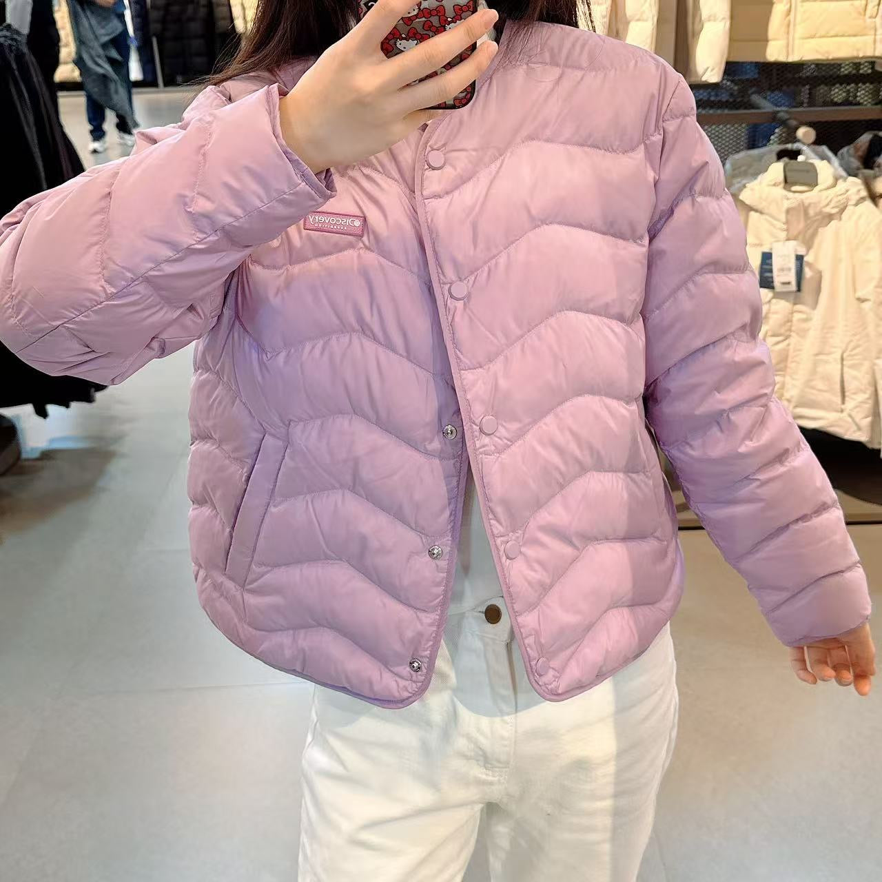 韓國 Discovery Women's Bella Goose Down Lightweight Padding (鵝絨)【DY138】