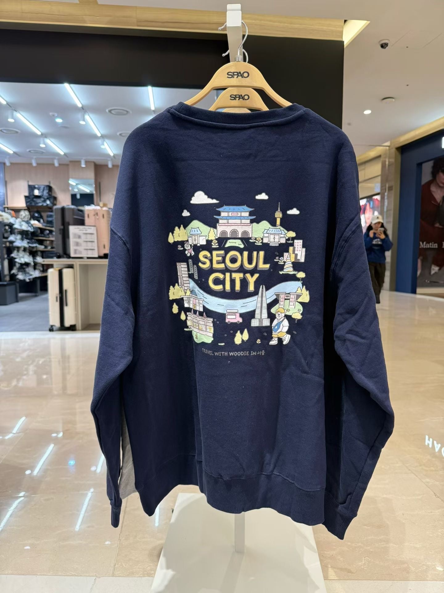 韓國 SPAO City Tour Sweatshirt【SP269】