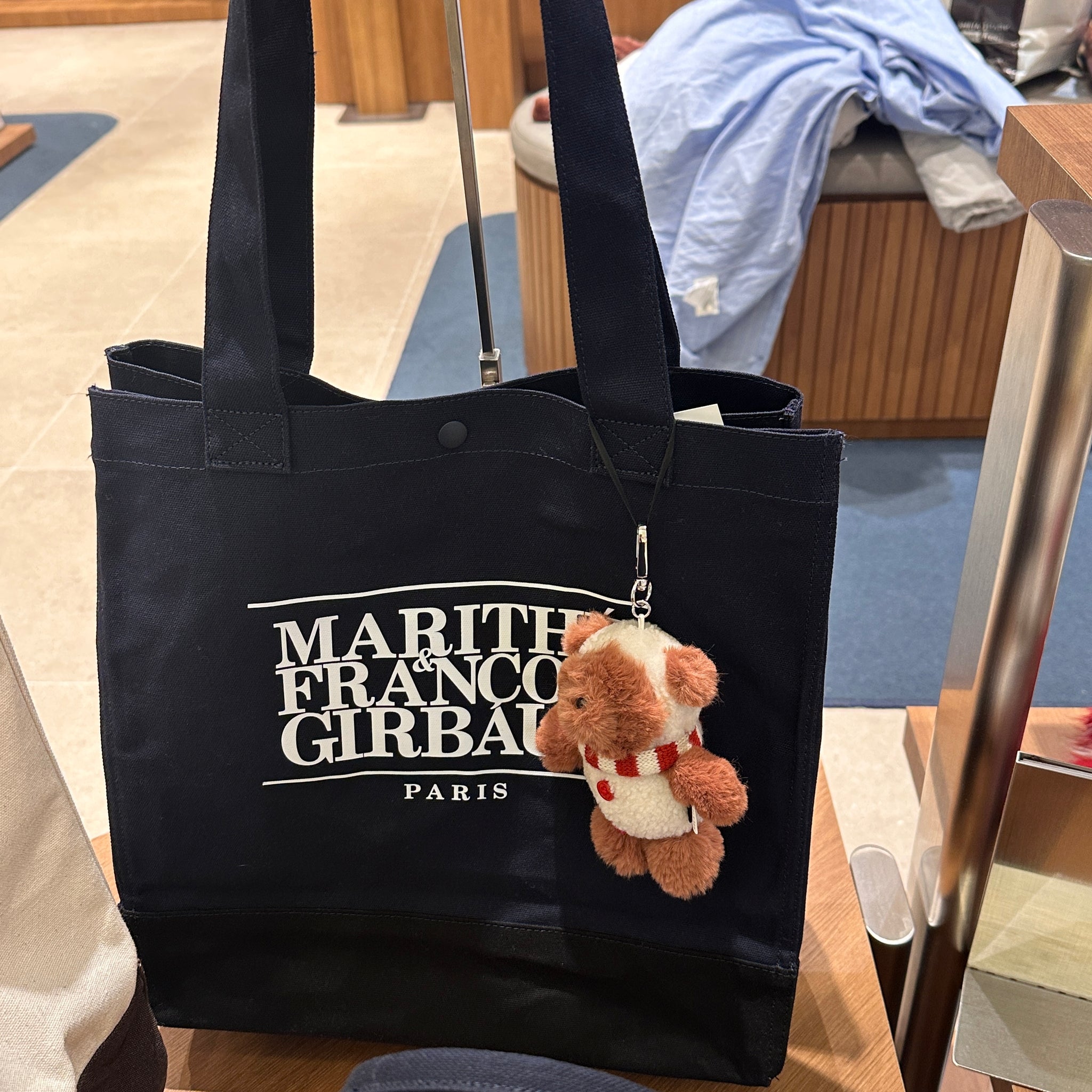 韓國 Marithe Francois Girbaud CLASSIC LOGO BIG SHOPPER BAG【MF150】 - STT Mall HK 靚太網購
