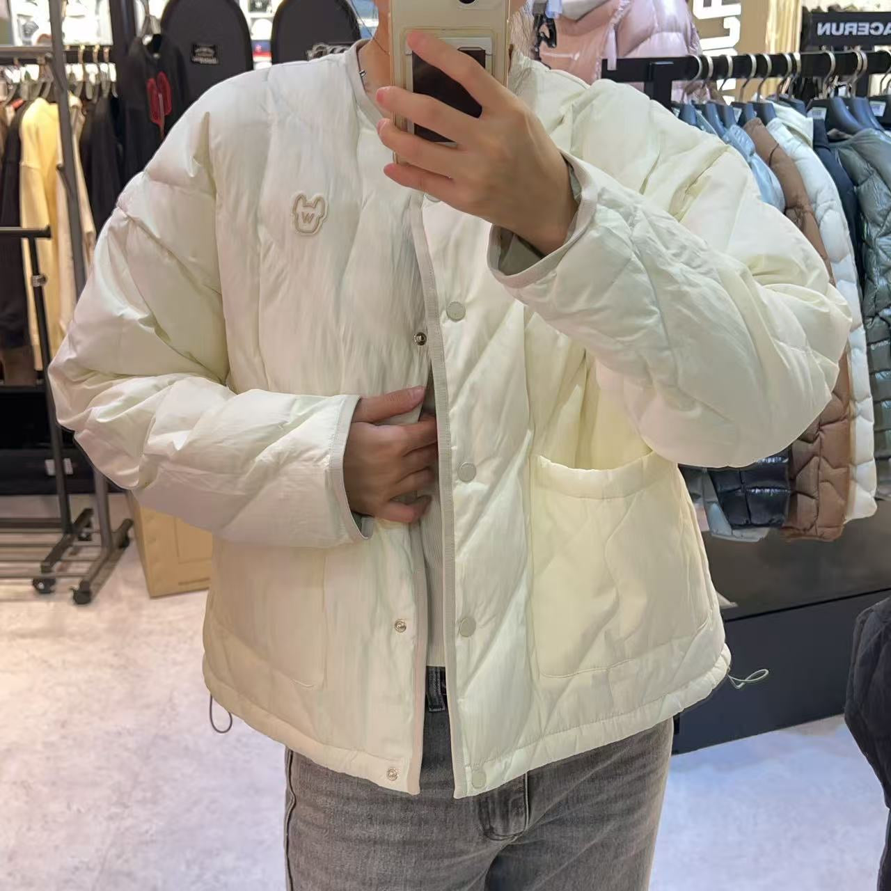 韓國 LifeWork Women's Airy Reversible Down Jumper (鴨絨)【LW037】