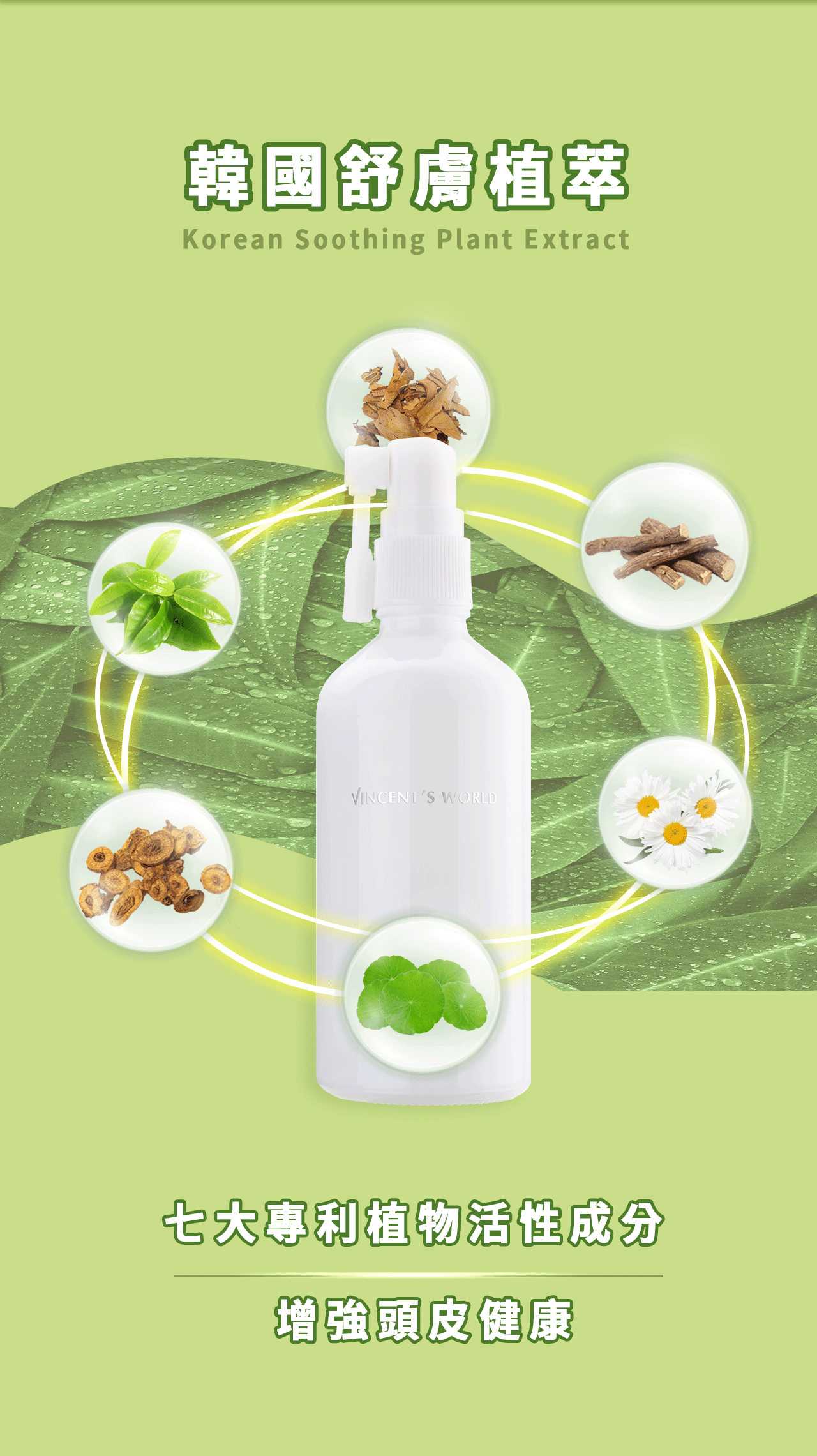 台灣 文森先生 硬著頭皮養護噴霧 100ml【SA063】