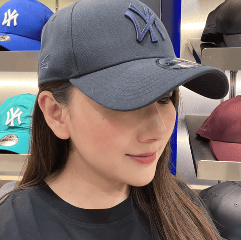 韓國 MLB New York Yankees black on black ball cap - STT Mall HK 靚太網購 -- Default Title