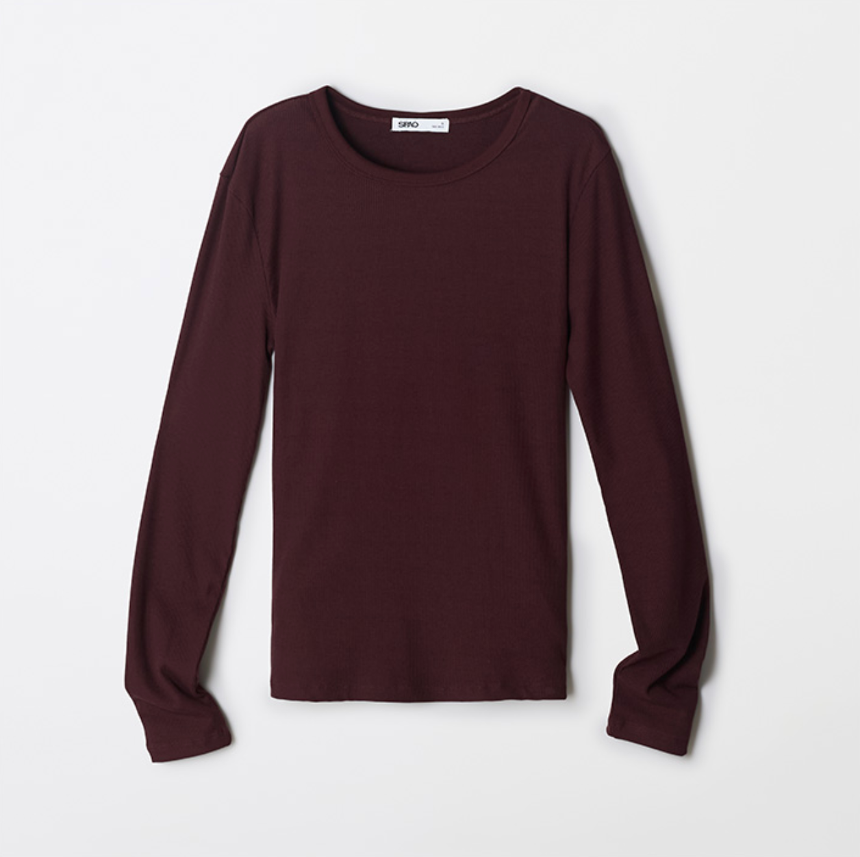韓國 SPAO Round Neck Long Sleeve T-Shirt【SP205】