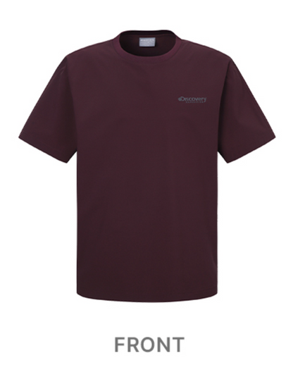 韓國 Discovery Fresh Event Woven Short Sleeve T-Shirt凉爽防晒面料【DY041】