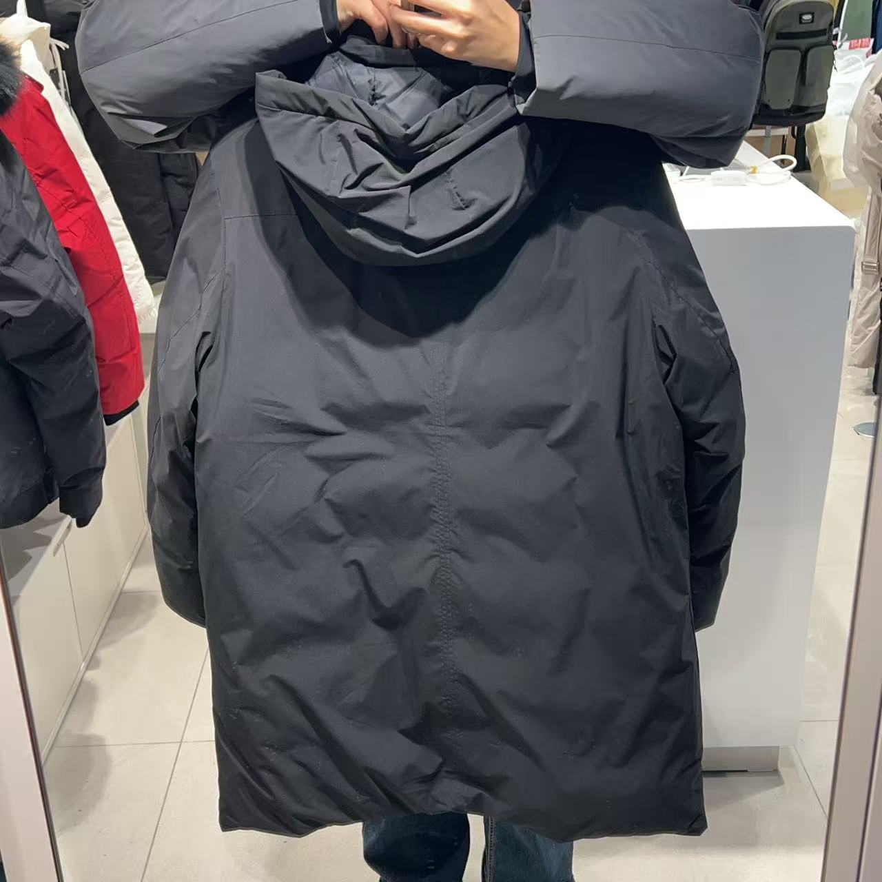 韓國 Eider Cashmere Middle Coat Down Jacket (鵝絨)【ER046】