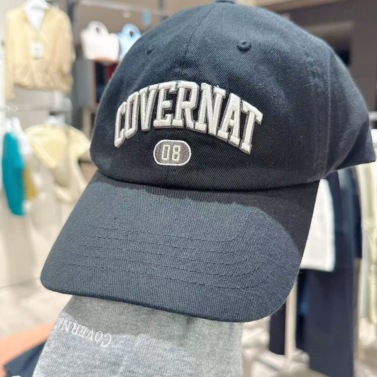韓國 Covernat Arch Logo Volume Embroidery Ball Cap【CO085】
