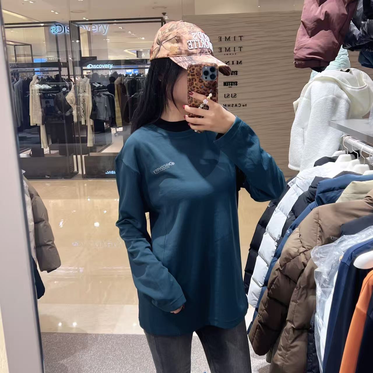 韓國 Discovery Men's Quick-Dry Functional Long-Sleeve T-Shirt【DY098】