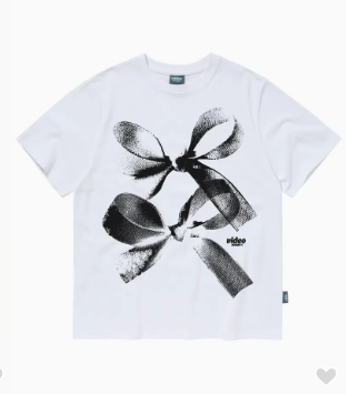 韓國 Video Jockey Ribbon Two T-Shirt【VJ042】