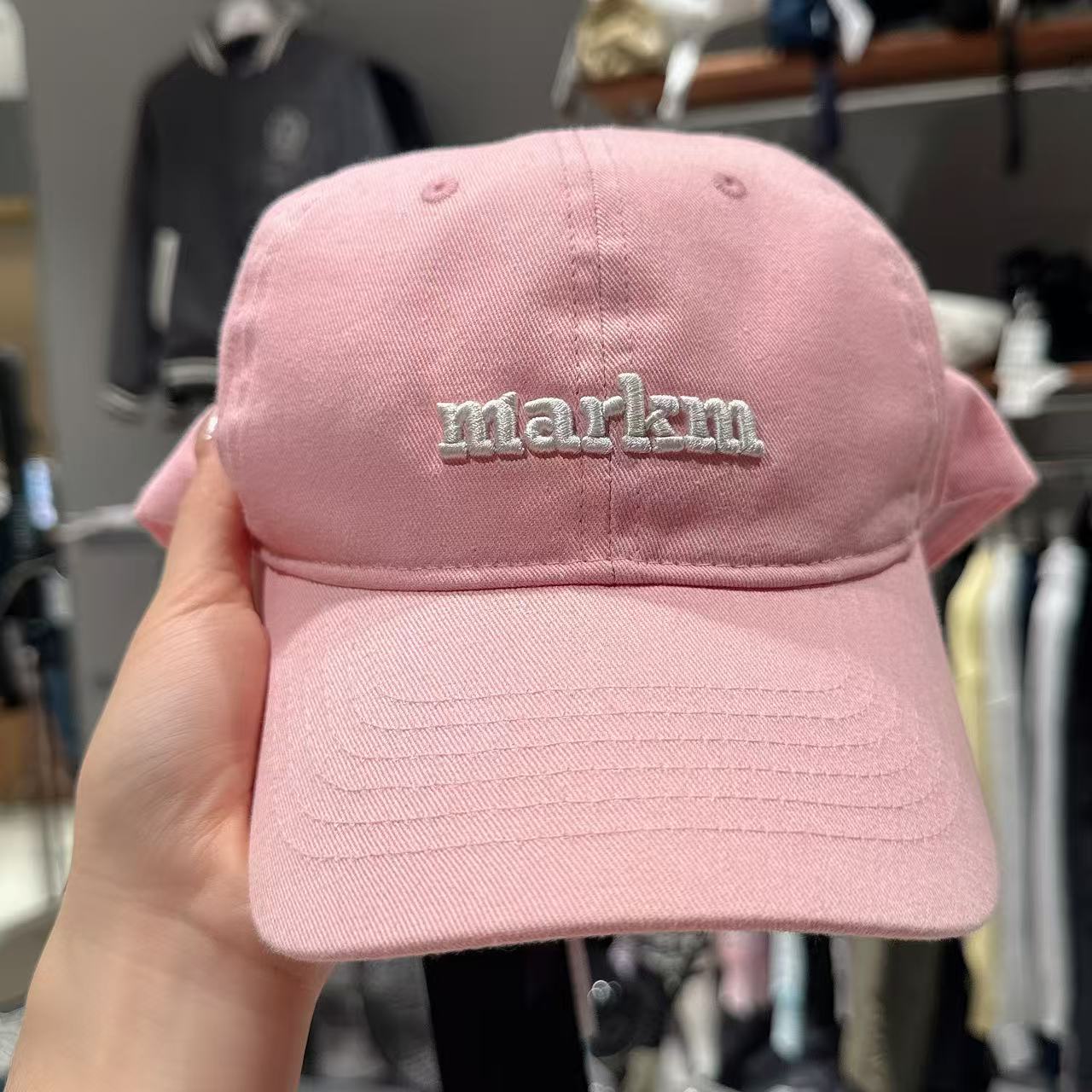 韓國 Markm BASIC LOGO BALL CAP【MA131】